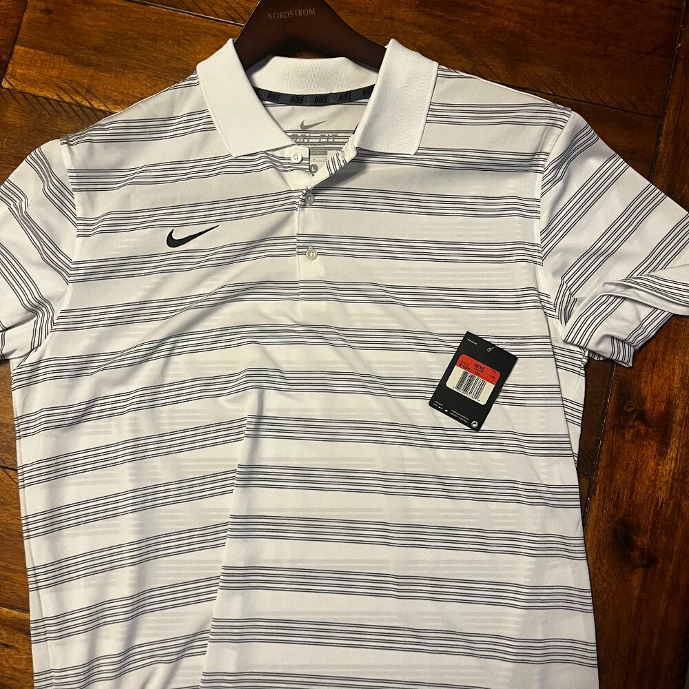 Nike Dri-FIT Men's Striped Golf Polo